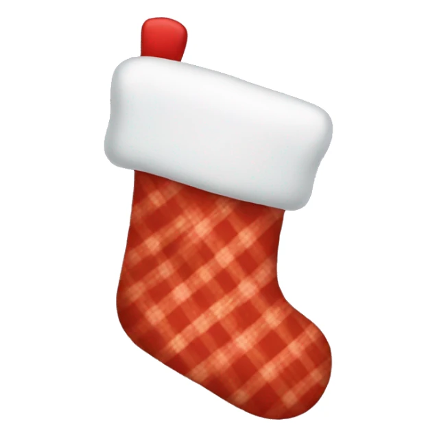 Christmas stocking sticker
