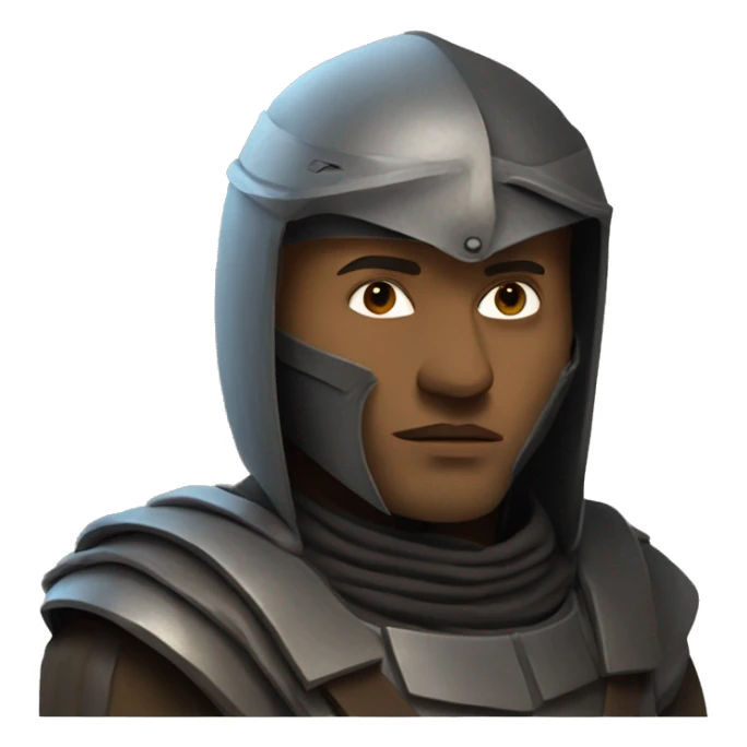 Fremen warrior from the movie dune sticker