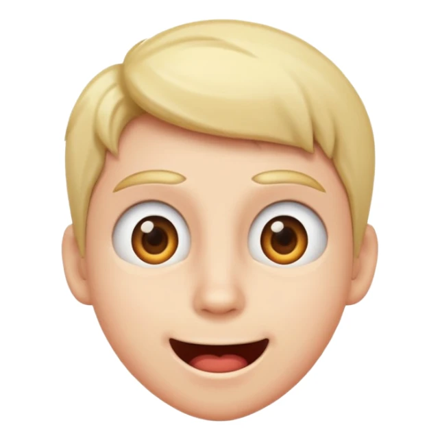 Smiley😎 takes off his glasses, and under them is such a face😳 sticker