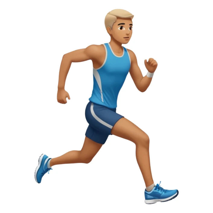 running sticker