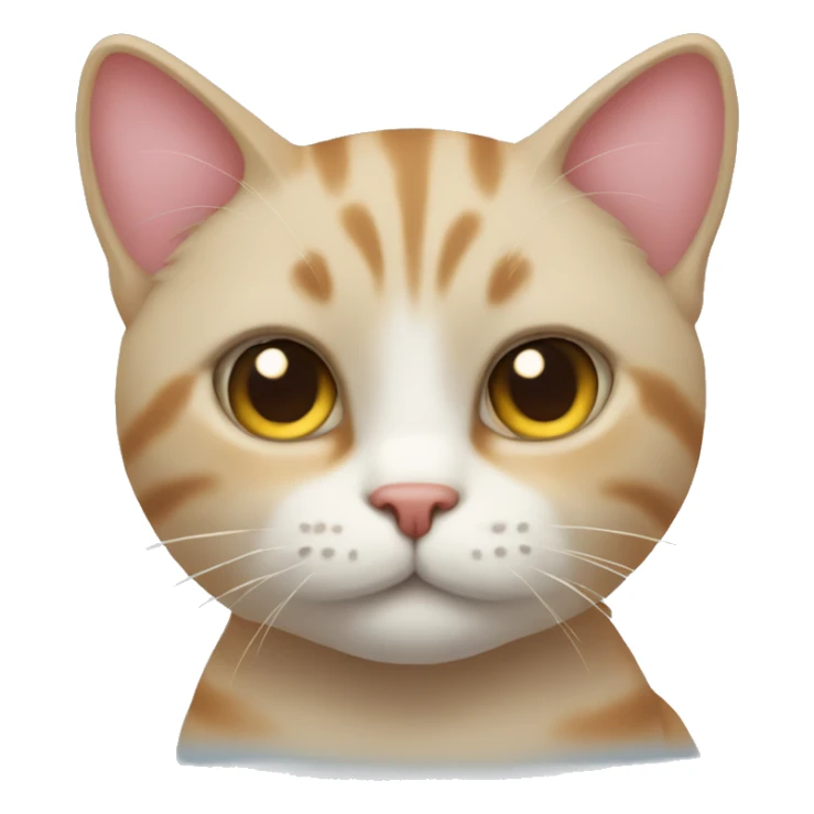 cat with heart in the eyes sticker