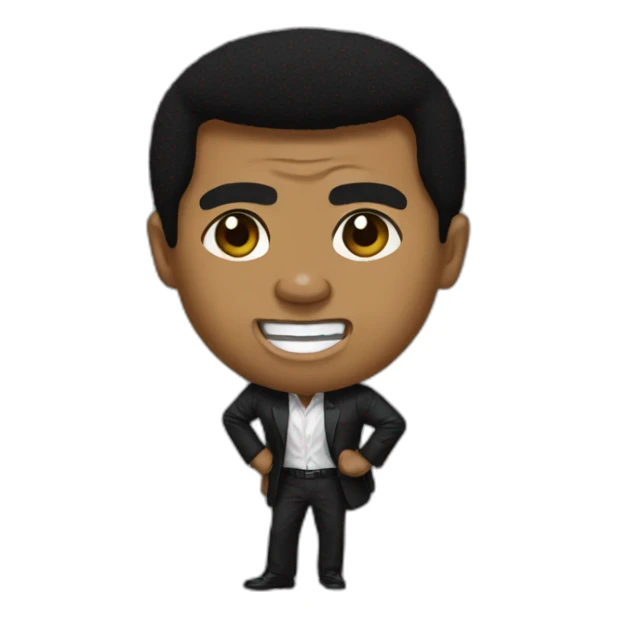 Muhammad Ali sticker