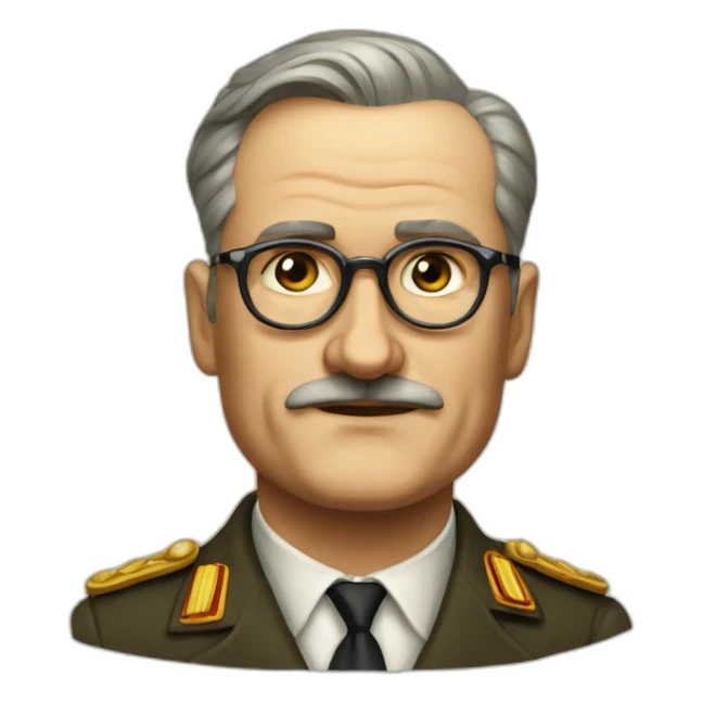 1940s notorious German politician sticker