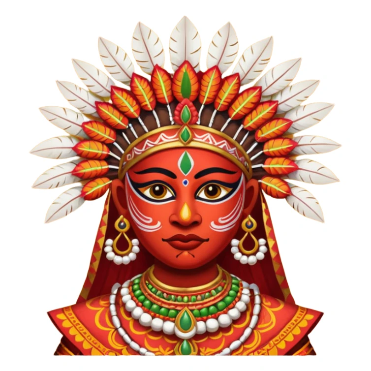 Theyyam sticker