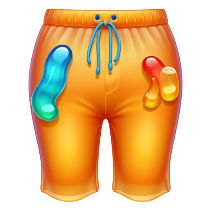 jiggly jelly food + pants = jelly pants sticker