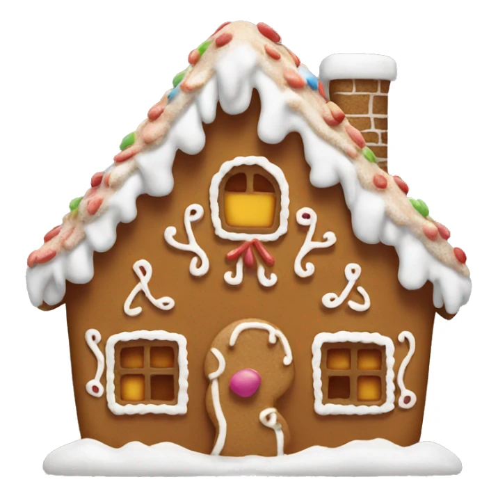 gingerbread house sticker