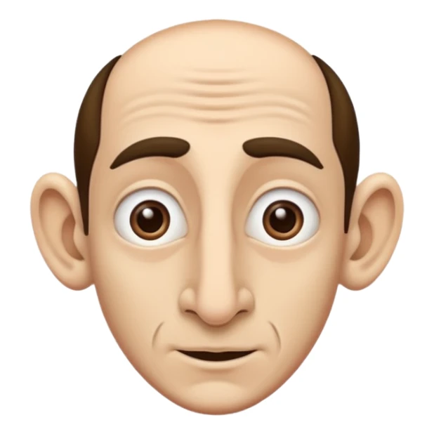 A Jewish person with a large nose sticker