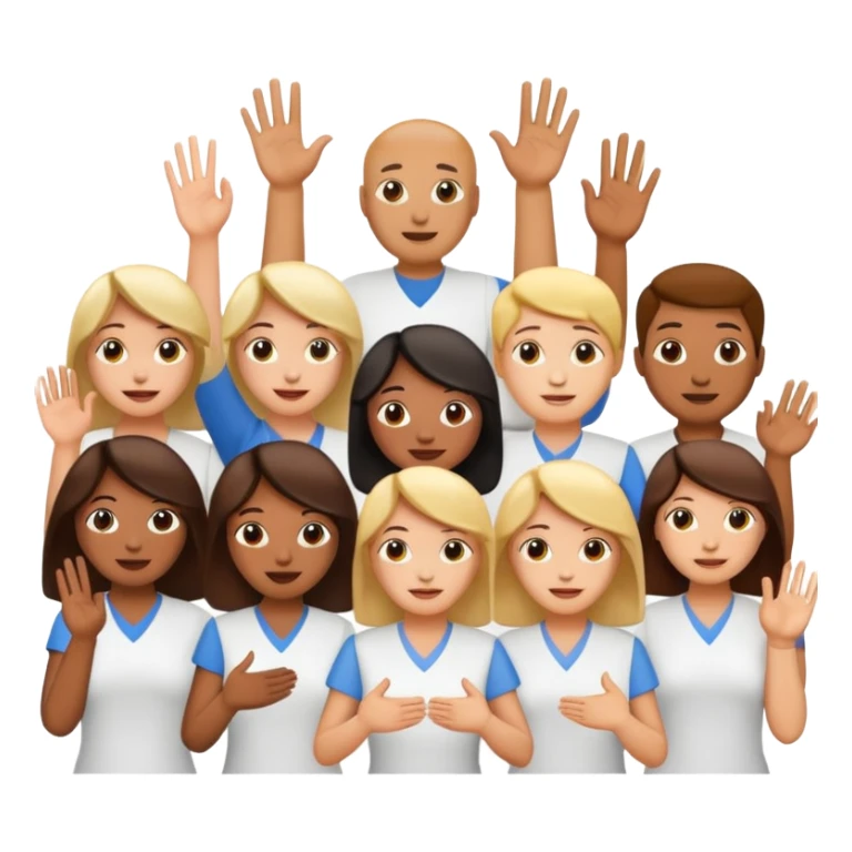 The emoji should represent gestures that save people's health. sticker