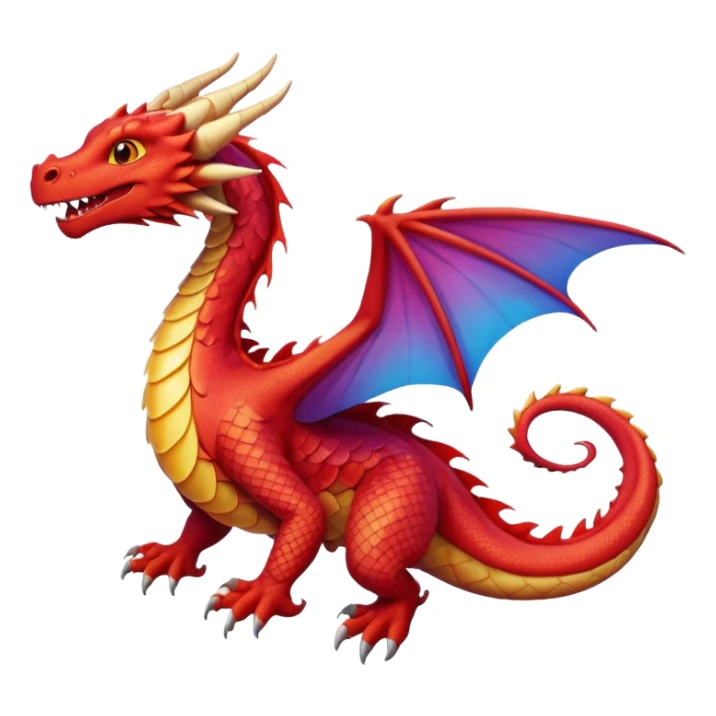 Flying Dragon in Baku sticker