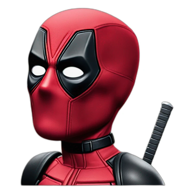 Deadpool fa il segno di vittoria con le dita sticker