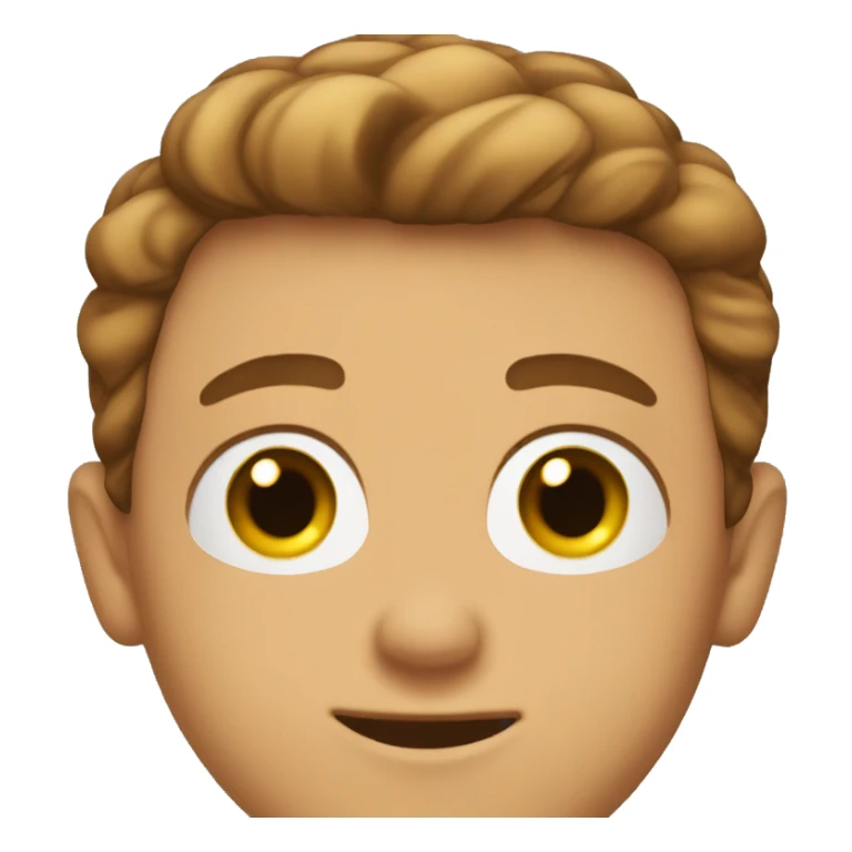 Boy tanned Hazlehead eyes good jawline buzz hair sticker