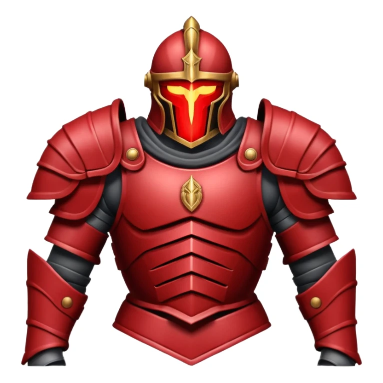 Ares war armor object icon, heavy Greek battle armor, dark steel and crimson red theme, massive shoulder armor, sharp edges, glowing red runes, intimidating design, 3D cartoon, mobile game icon style, centered, clean background, no text, no watermark

 sticker