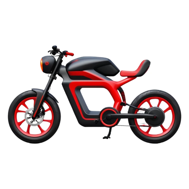 Chinese monster electric bicycle, powerful large e-bike with aggressive styling sticker