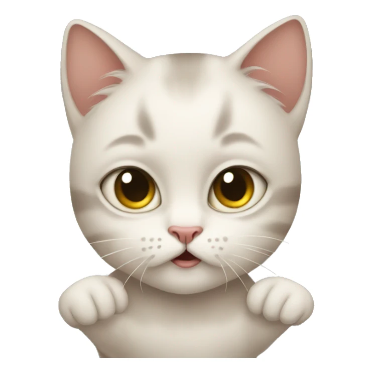 two annoyed girl cats both holding babies sticker