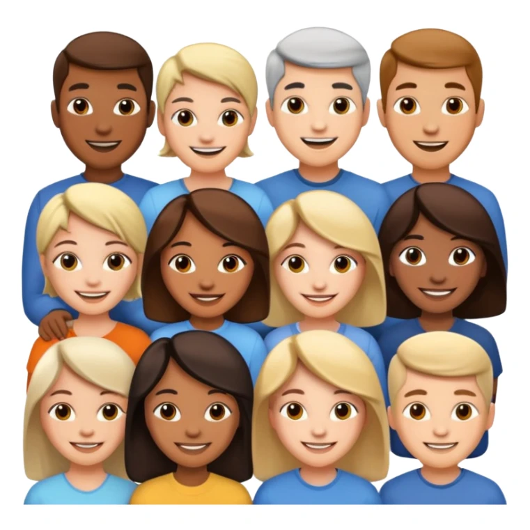 large extended family sticker