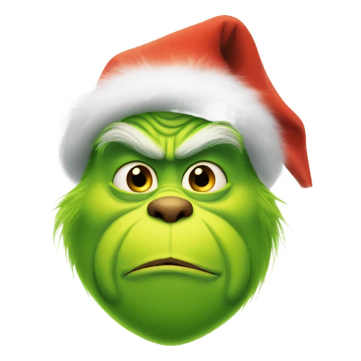 Grinch sticker