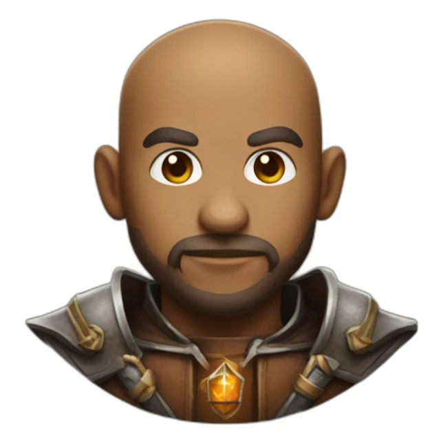 dungeon master in front of dm screen sticker