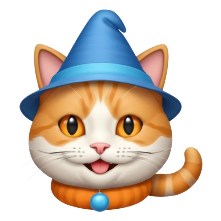 fais moi des emoji basés sur des jeux de mots associés au mot : « chat » sticker