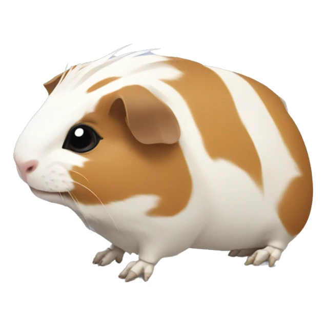 full skeleton of a guinea pig sticker