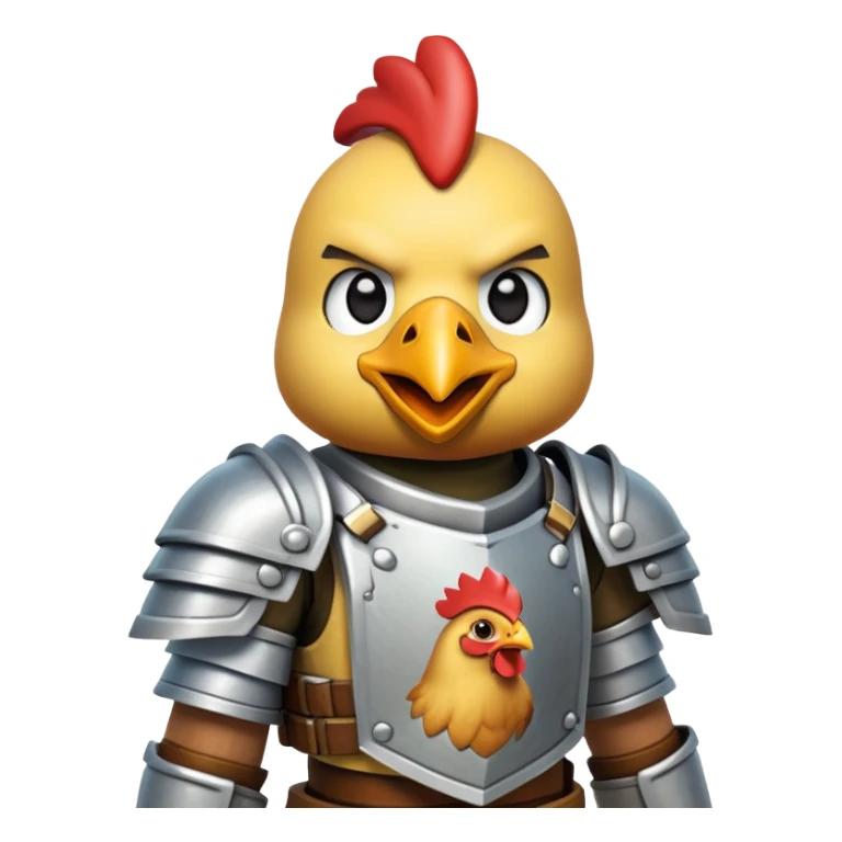 chicken jockey from minecraft movie sticker