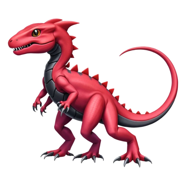 Genesect-Miraidon-Salandit-Fakémon-hybrid-creature (full body)  sticker