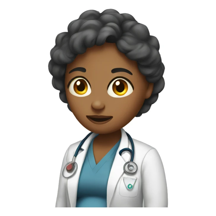 pregnant doctor sticker
