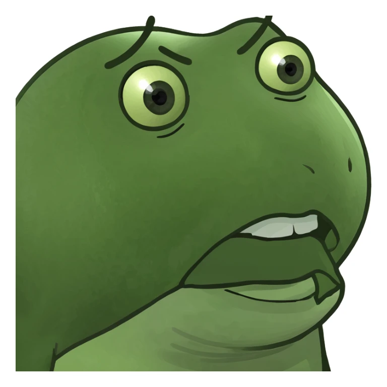 Brunette woman with spilled milk on her face with a surprised face sticker