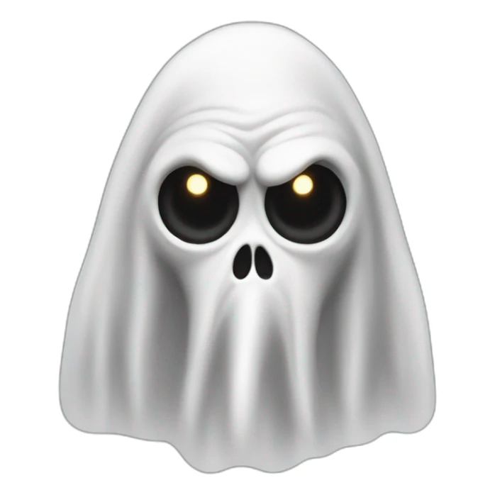 Draw me a ghost from the Mutant Ape Yacht Club's NFT collection. sticker