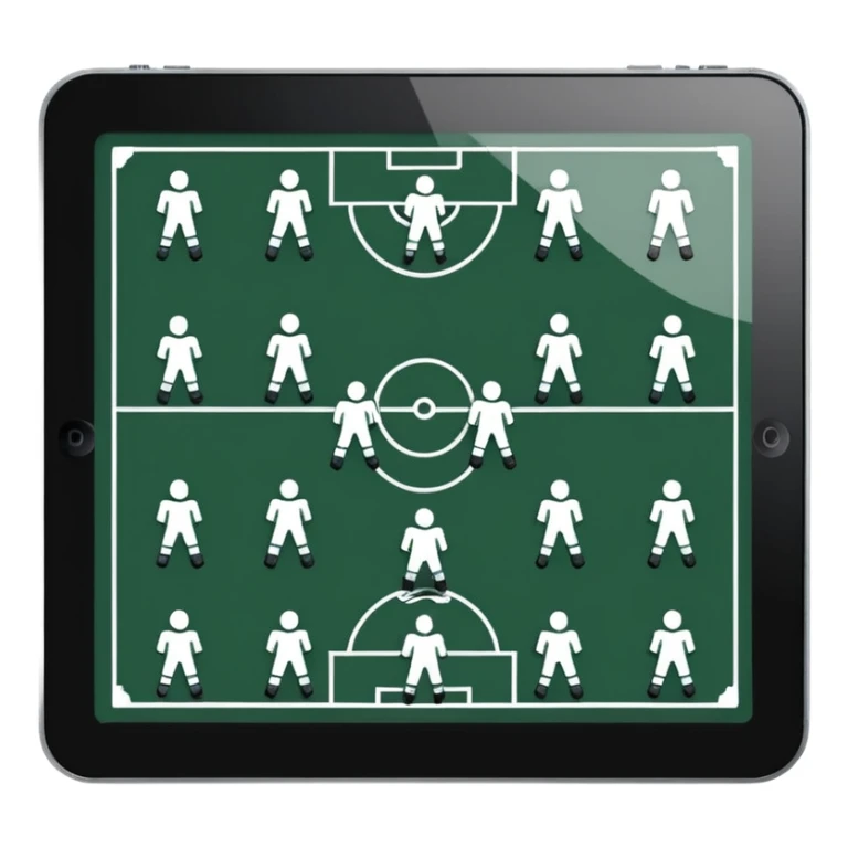 football playbook formation  eleven players sticker