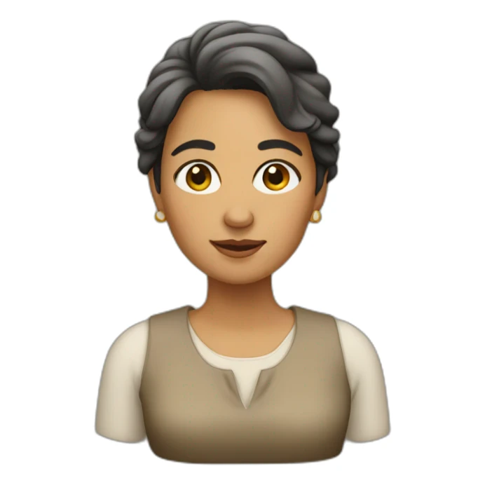 Italian woman sticker