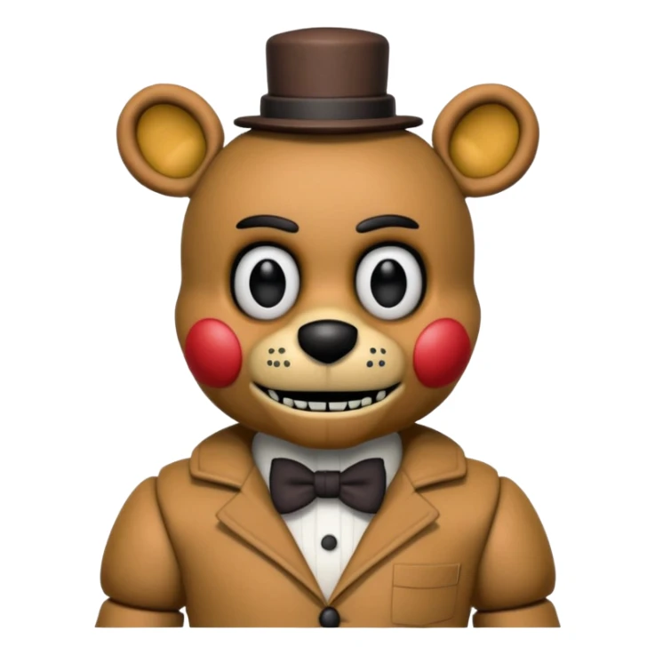 no, sino que es el personaje de FNAF sticker