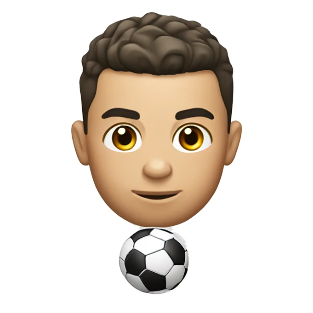 Cristiano Ronaldo whit the World Cup sticker