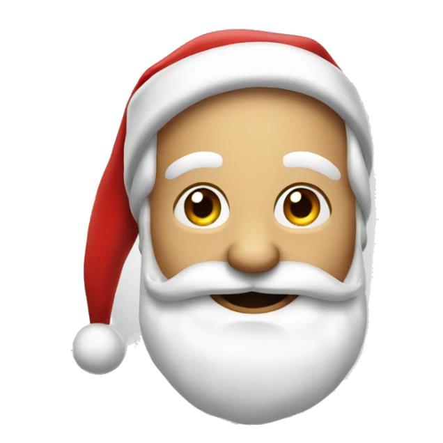 santa happy that its the 6 december sticker