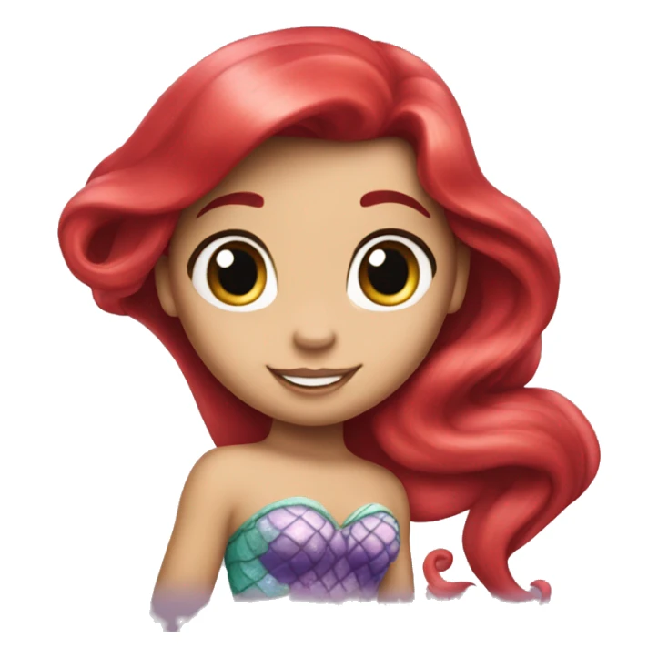 The little mermaid Ariel  sticker