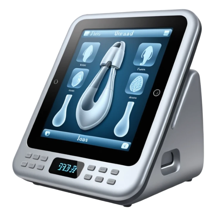 Try harder to create a state of the art advanced ultrasound machine sticker