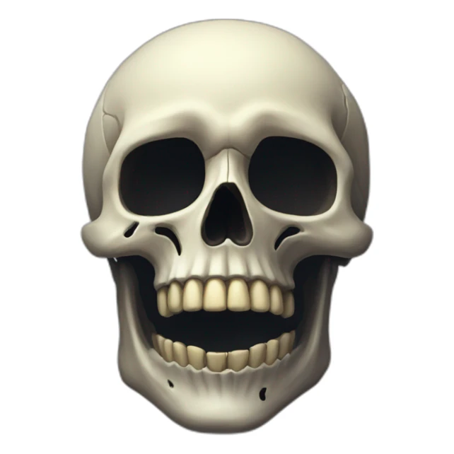 skull death  sticker