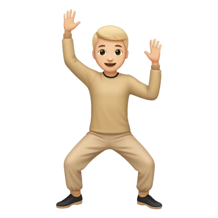 An emoji best used to describe dancing sticker