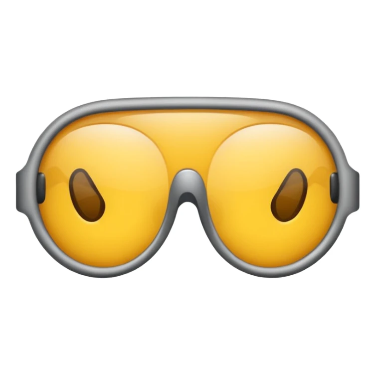 oculos de grau em um fundo branco sticker