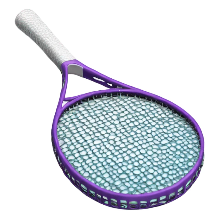 Add tennis racket to Human Body wrapped in bubble wrap sticker