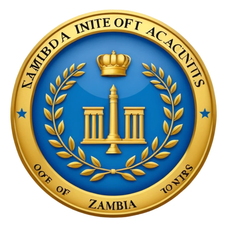 make an emoji using the Zambia institute of chartered accountants logo sticker