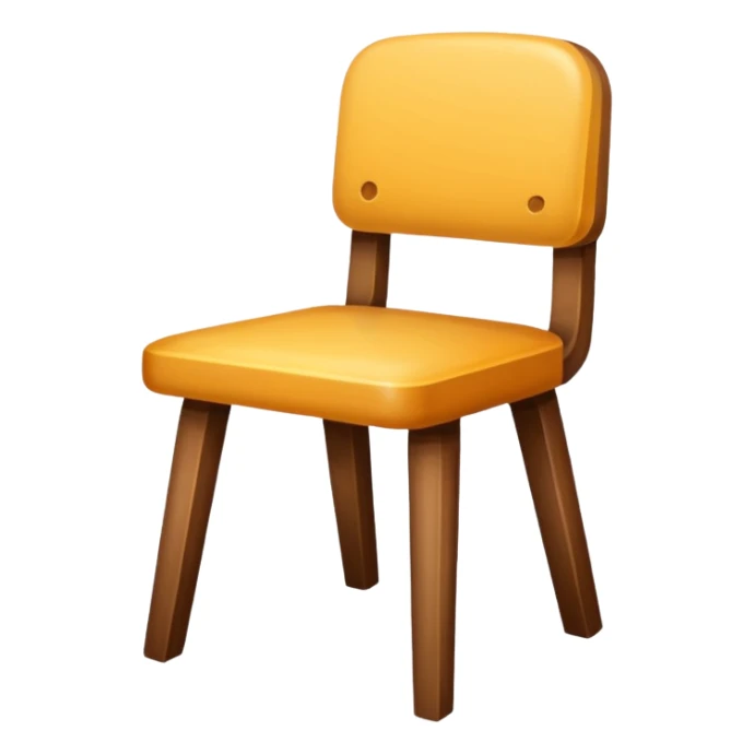 wooden chair sticker