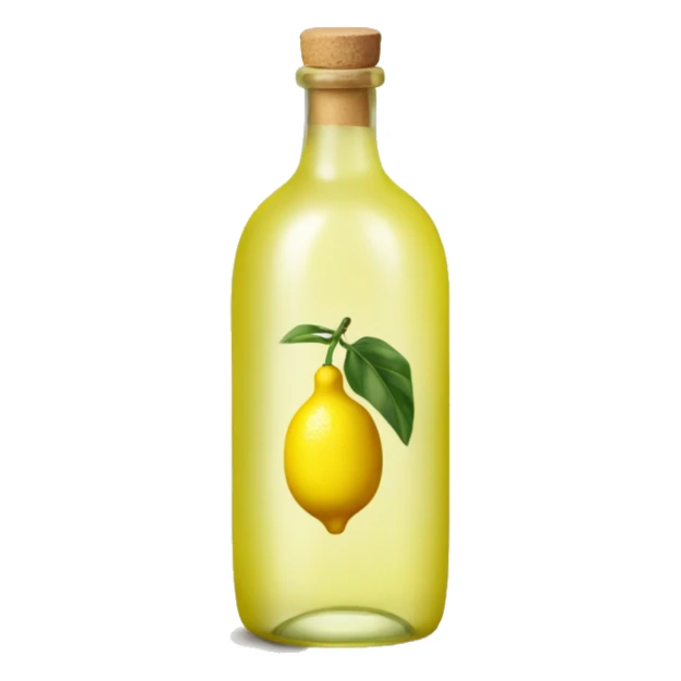 a single bottle of limoncello sticker