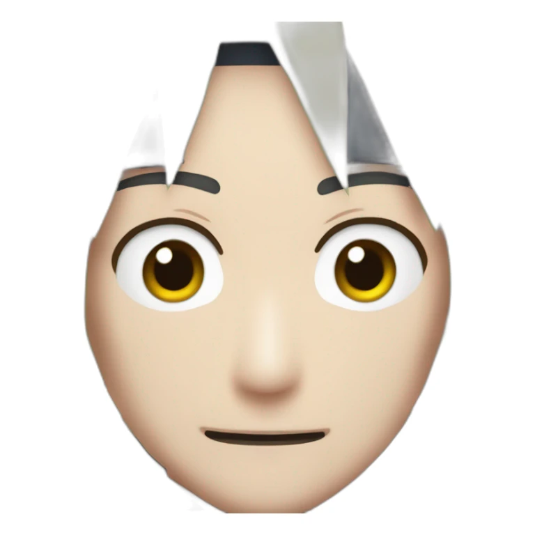 Shikadai Nara Personnage de Naruto qui rigole sticker