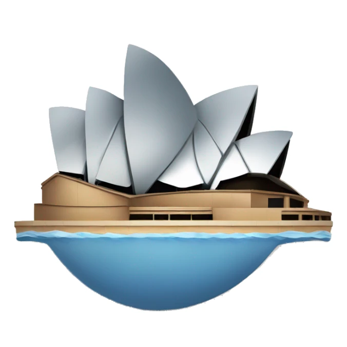 Sydney opera house sticker