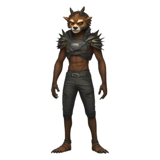 Cool Edgy Vernid species full body sticker