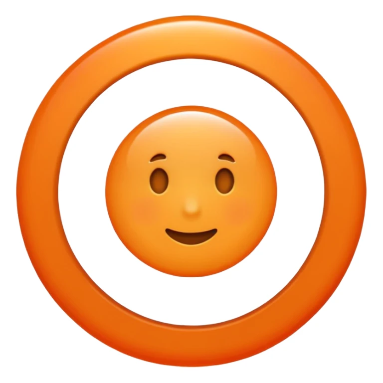 ⭐ i want in orange sticker