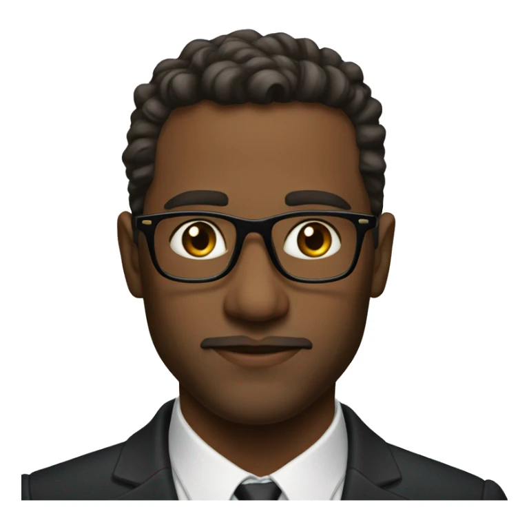 the dapper portrait of style sticker