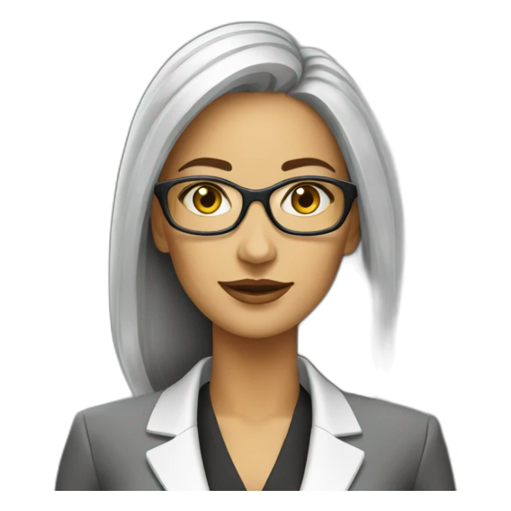 business futurist woman sticker