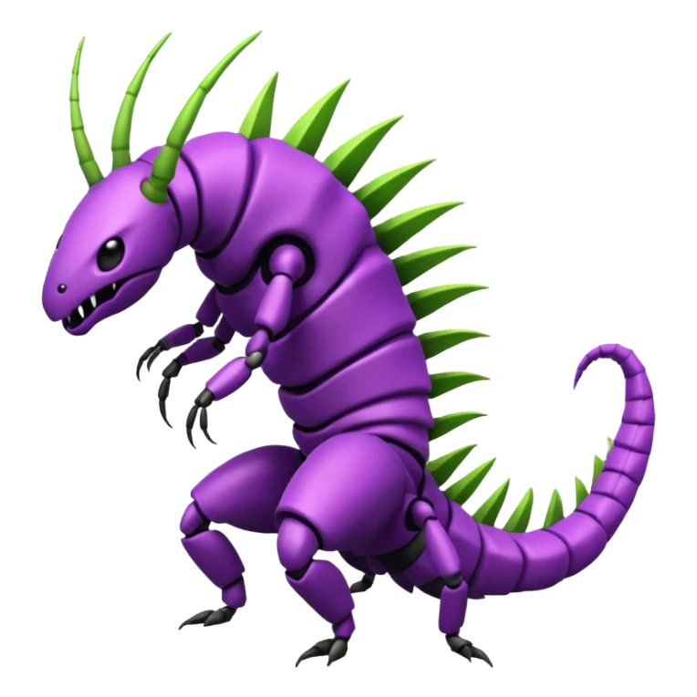 Kakuna-Metapod-Scolipede-fusion sticker