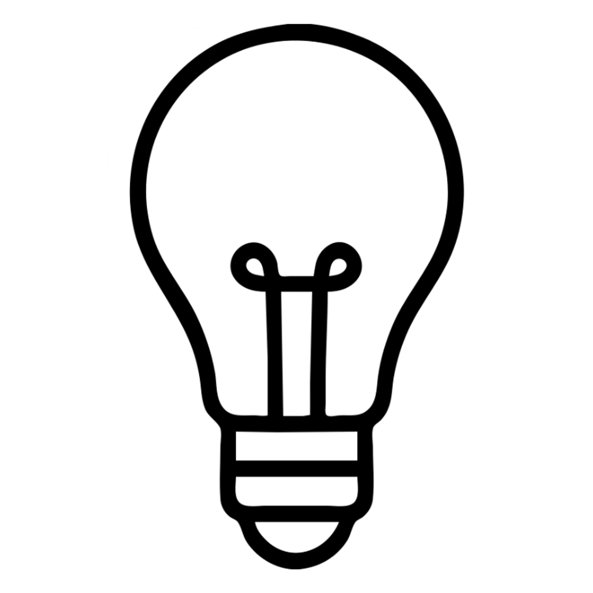 theme icon, modern outlined style, simple and clear, no fill, black lines sticker